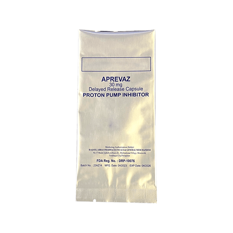 Pembungkusan Makanan Perubatan Aluminium Foil Middle Seal Bag